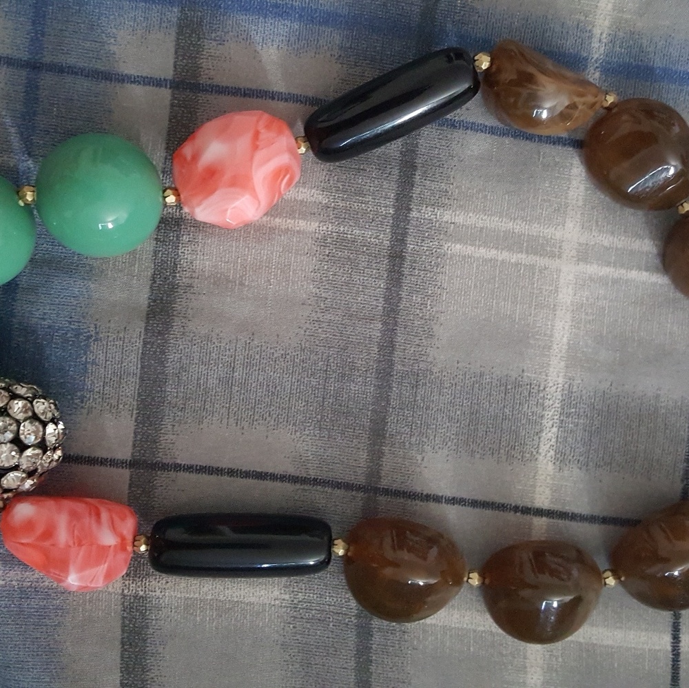 Anthropologie big beaded necklace